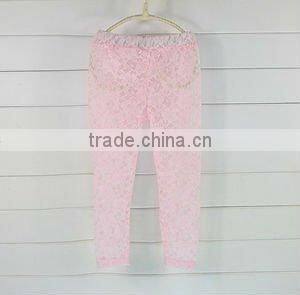 Fashion girls lace leggings,ruffle legging