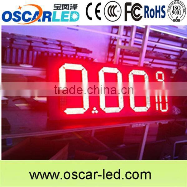 ali 7 segment led display 4 digit for shopping mall advertising