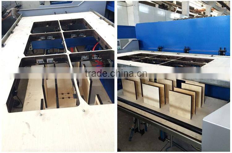 HG-B100T vacuum form blister tray for wine cutting press machine