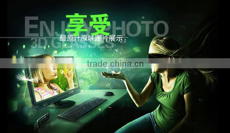 Hot Selling Circular Polarized 3D Glasses for 3D TV and 3D Cinema