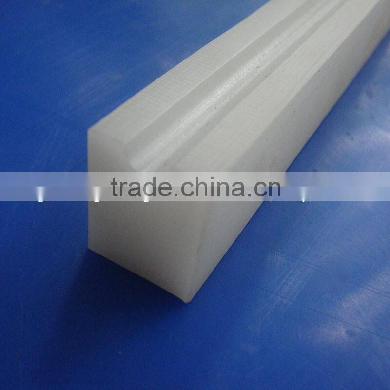 Impact resistant upe chain guide rail peuhmw belt guide