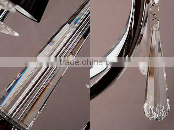 Crystal spear for chandelier