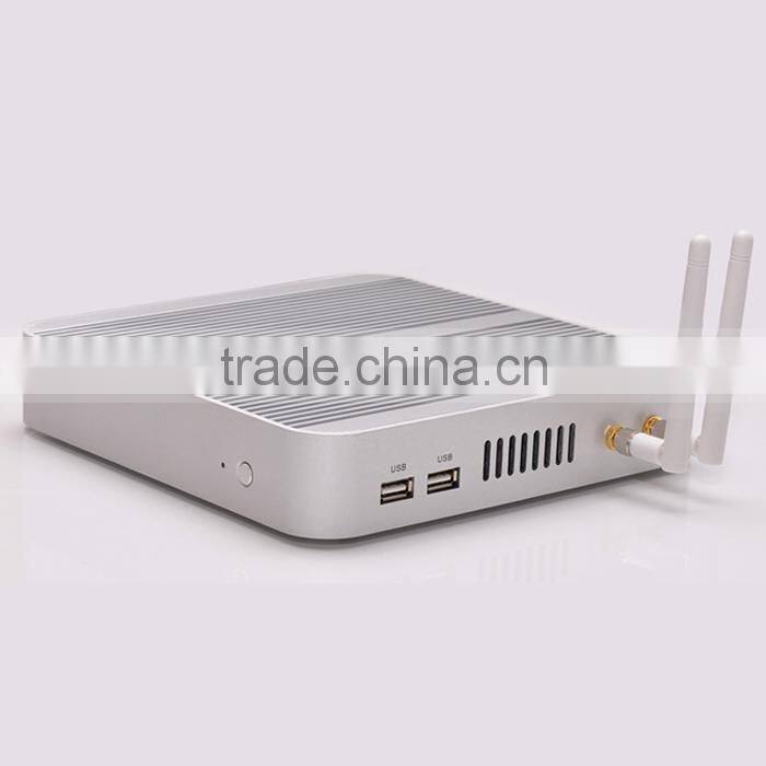 Pre-installed 2G RAM 128GB SSD WIFI 300M Bluetooth 4.0 Win 8 XBMC Mini Fanless PC Intel i5 Core DC 12V Gaming PC 4K HD HTPC