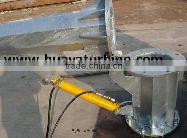 6m-18m Guy wire tower for wind turbine, low price guy mast for wind generator 300w-10kw, roof top tower for wind turbine