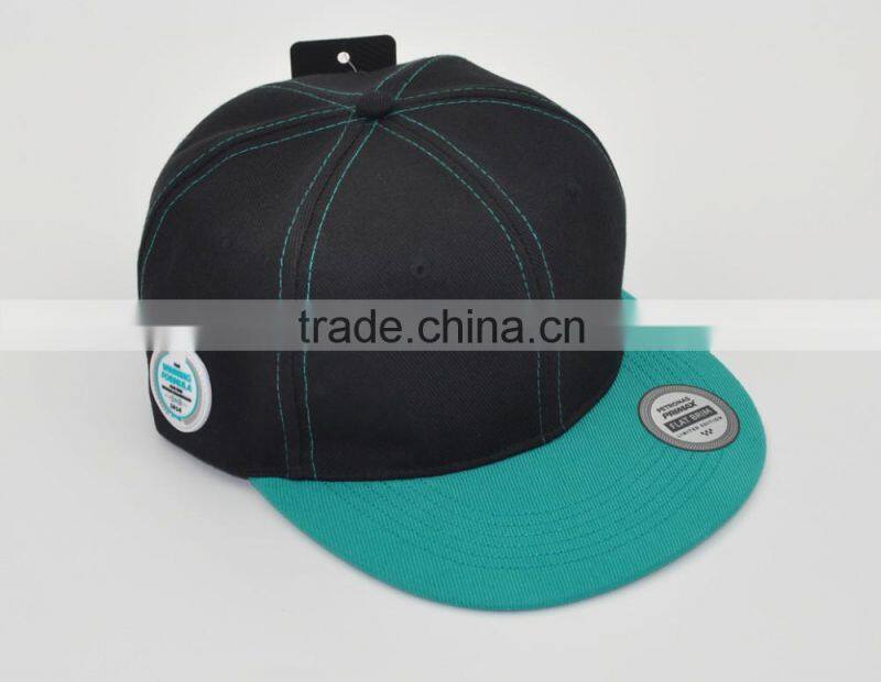 Trade Assurance Rock Roll Style Embroidered Unisex Adjustable Fitted Hip-Hop Customize Plain Snapback Cap Hippie Hat