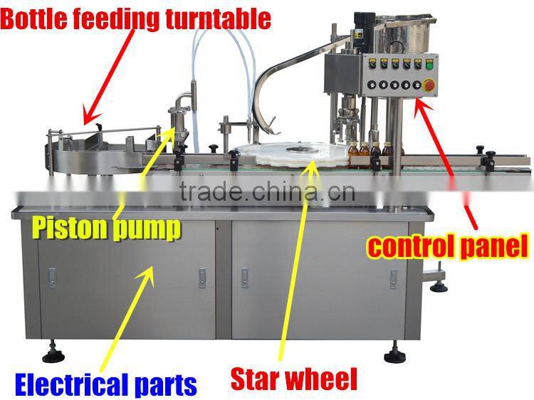 Alibaba TOP supplier automatic syrup filling machine,liquid bottling machine