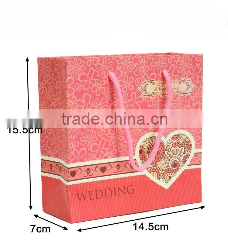 Wholesale custom Christmas gift PE bag