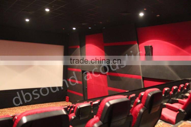 Fabric Acoustic Panel Price Auditorium Deco Material