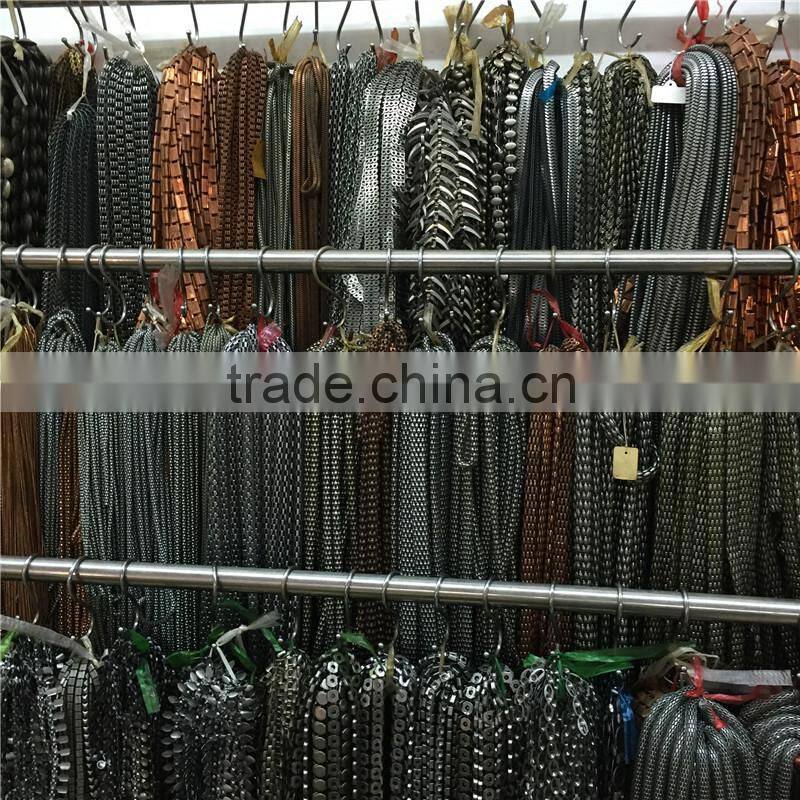 Various shapes of chains.Can be used for belt clothes jewelry necklace.chain with diamond hand make