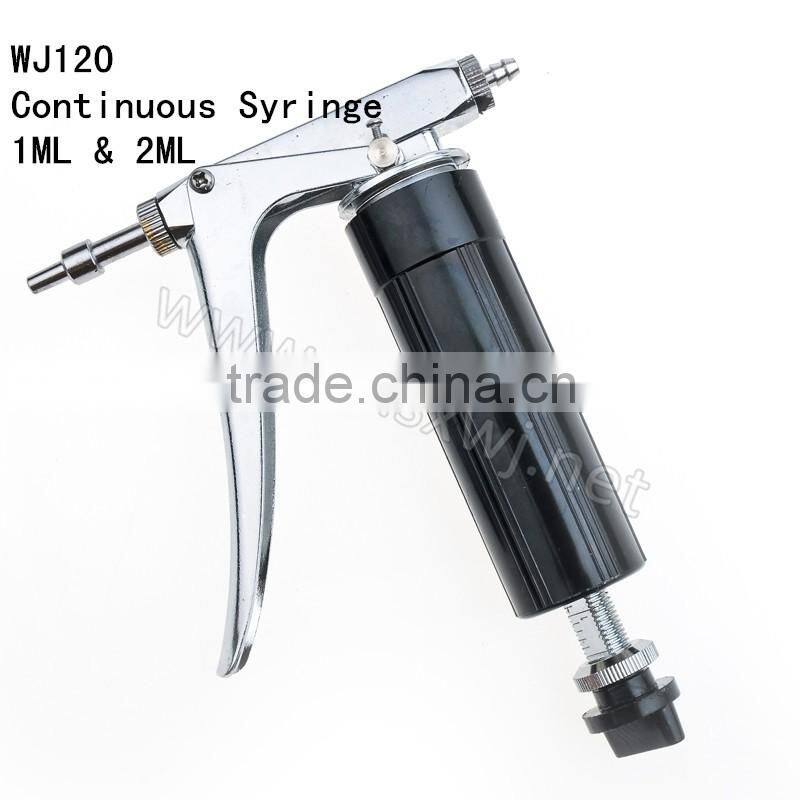 Reusable Automatic Metal Syringe Without Glass Tube