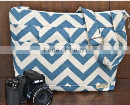 Manufacturer cheap waterproof fashion camera bags canvas
