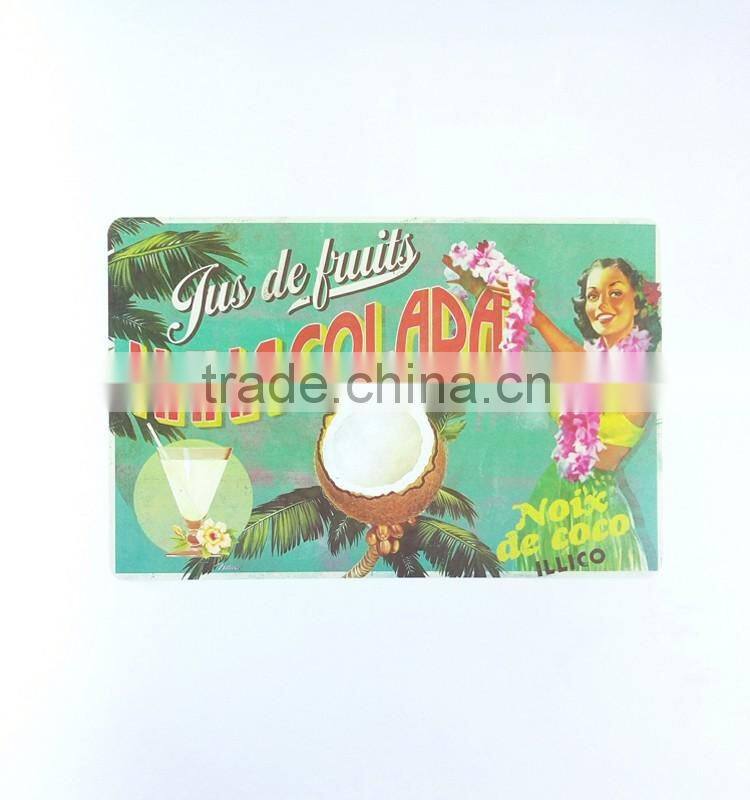 Top quality plastic flexible table mats