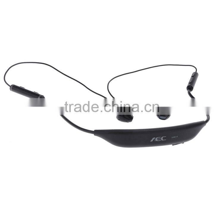 Neckband Waterproof sport stereo wireless bluetooth 4.1 headphone with NFC