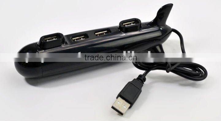 Airplane shaped usb 2.0 4 port hub