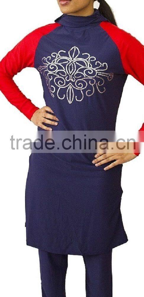 Women Girls Muslim Islamic Swimwear Swim Full Cover Bathers