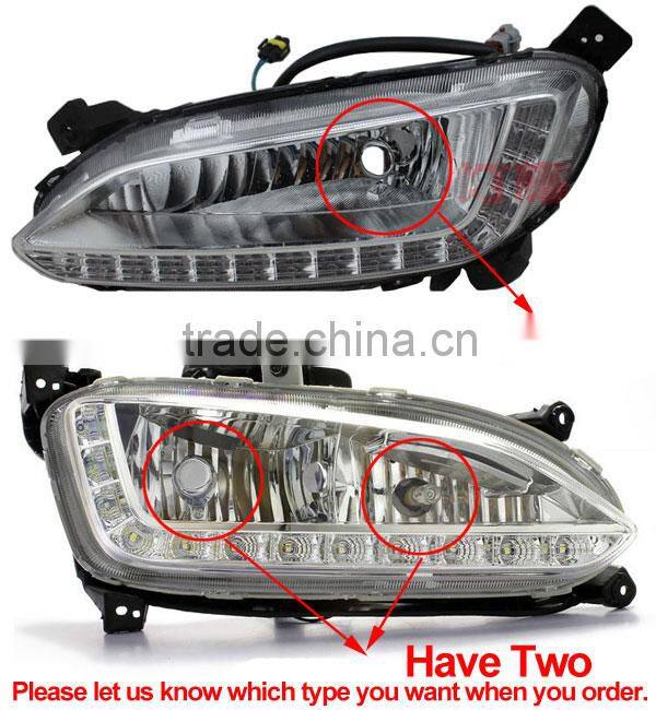 New Arrival LED Daytime Running Lights Hyundai IX45 Santa Fe 2013