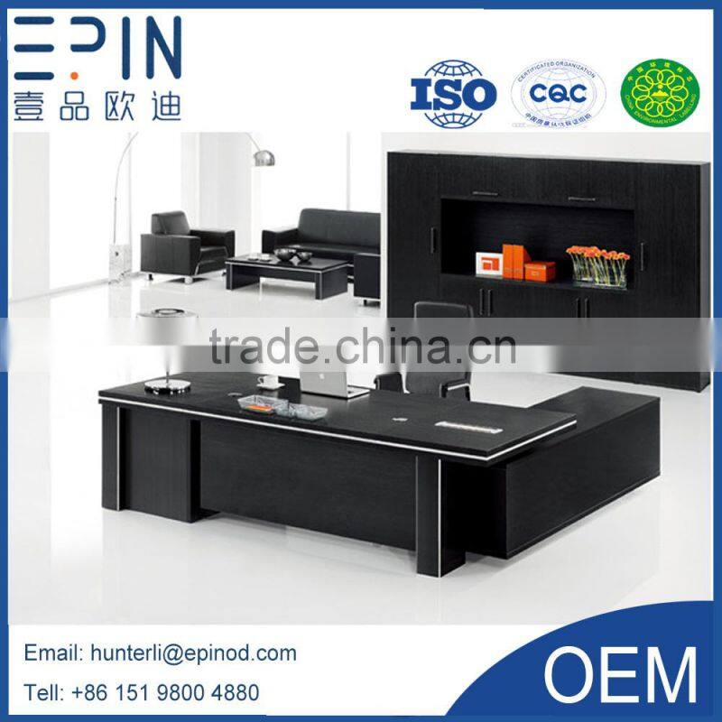 EPIN new design office table/ office desk drawer lock/ standard office desk dimensions