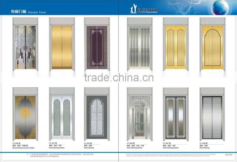 Cheap Stainless Steel Door Panel Elevator Parts