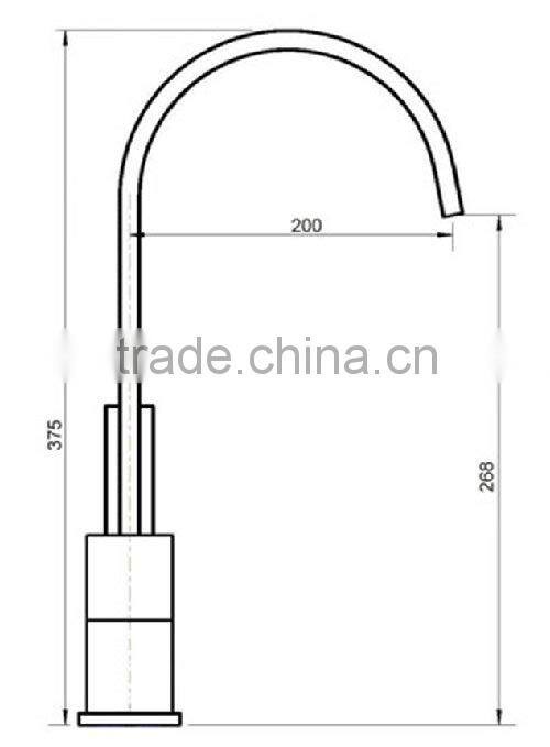 Watermark Square Range Kitchen Mixer Tap