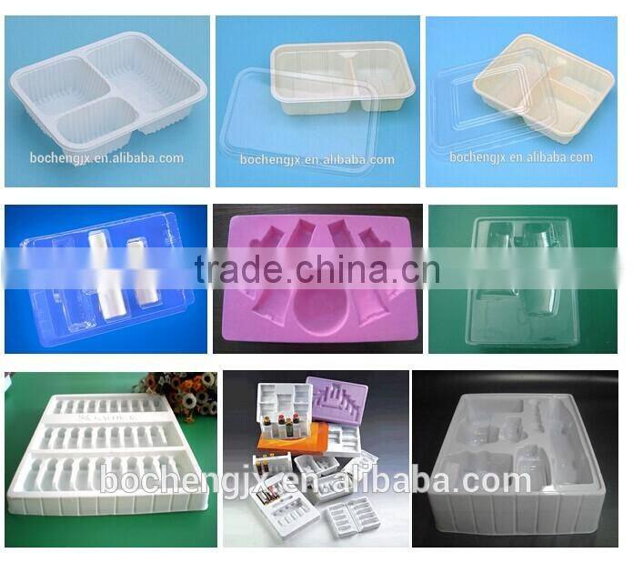 Professor Supplier Plastic Biscuit Tray Vacuum Forming Machine BC-700/1200A