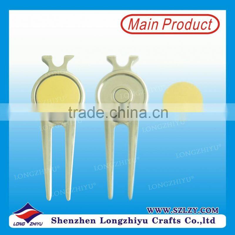 OEM Golf Divot Tool Custom Logo Ball Marker Hat Clip