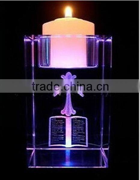 Hot sale beautiful votive crystal candle holder