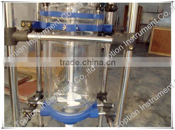 Cheapest high quality latest three layer glass reactor
