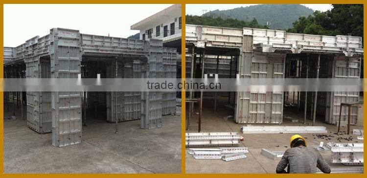 Light Weight Aluminum Formwork for Building