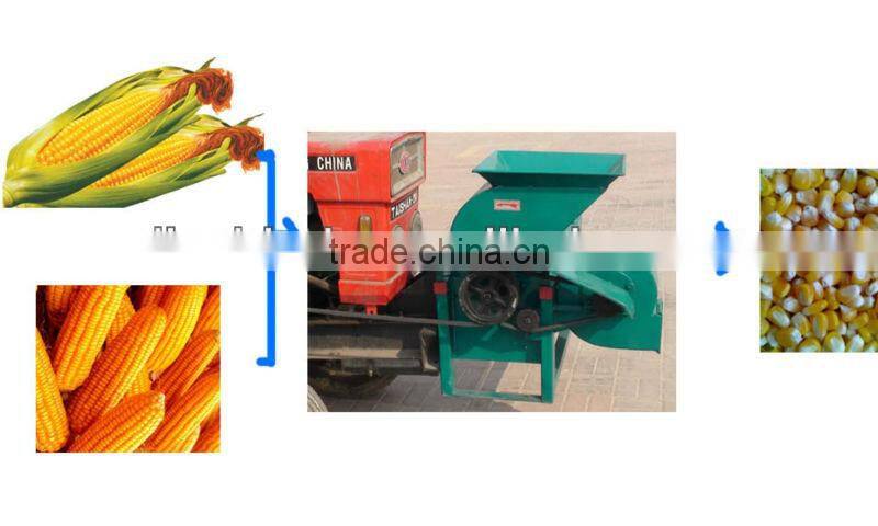 tractor high quality strong maize threshing machine/sheller for sale at best price