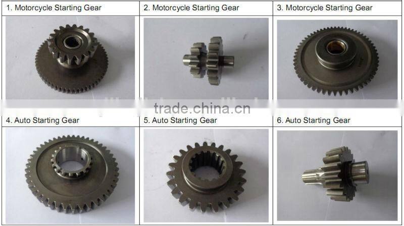 spur gear for full teeth micro tillage machine