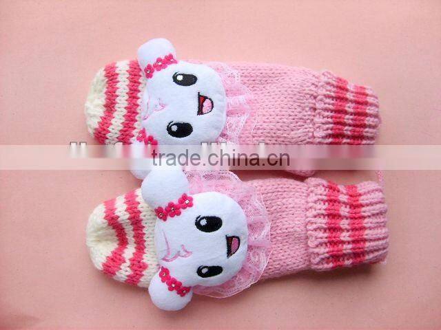 NEWEST!Knitted gloves