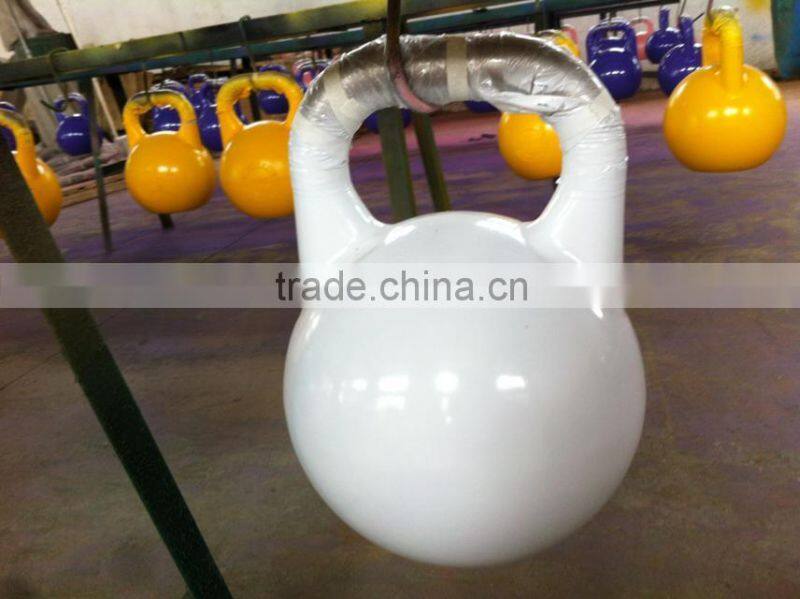 Top quality competition kettlebell with stainless steel handle