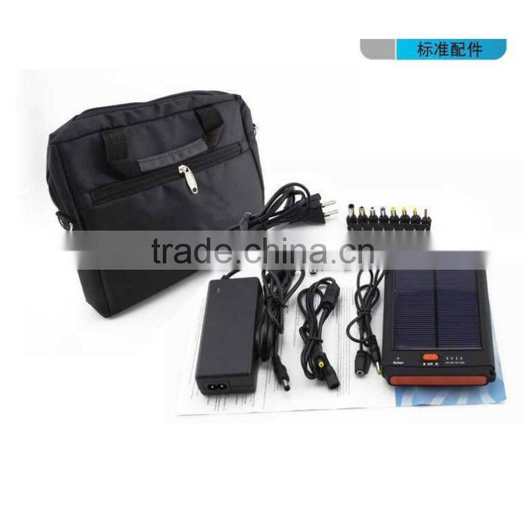 Mobile phone battery charger universal solar mobile power bank for laptop