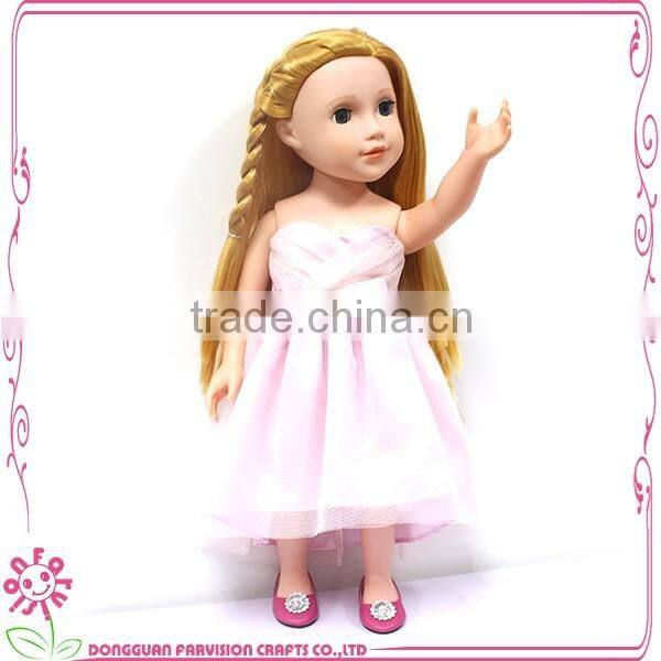 factory handmade 18 inch fashion vinyl dolls