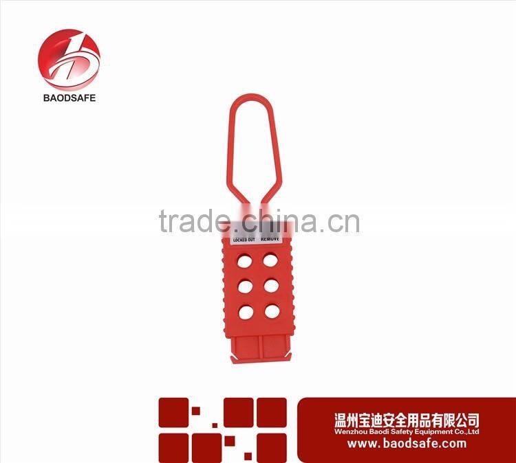 Wenzhou BAODSAFE Flexible Lockout Hasp BDS-K8642 Red colour