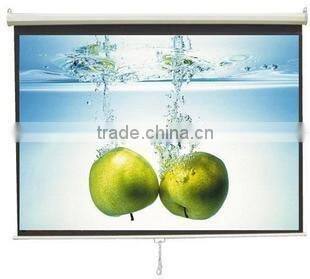 84 Inch Glass Beaded Manual projector screen