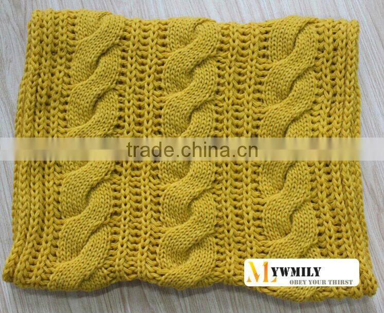 Latest design twist fancy yarn for knitting scarf