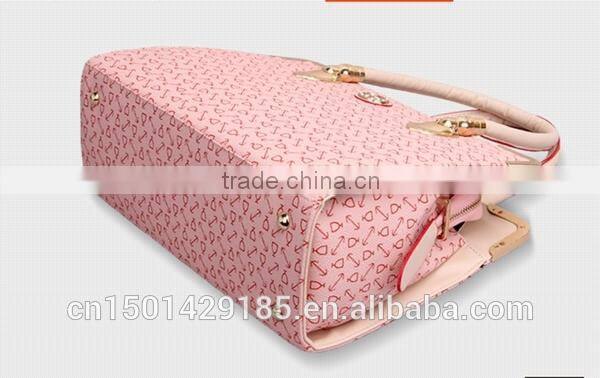 2015 trend PU leather wholesale handbag Italian office ladies style