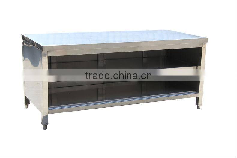 high end knock down Handmade free standing SS Cabinet for kitchen equipment European style