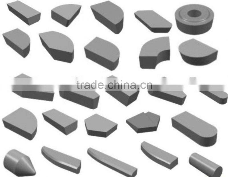bespoke cemented carbide welded tips for power tool parts