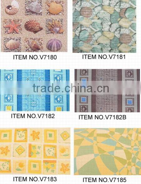 80*50cm Printed PVC bath area rug,bath rug