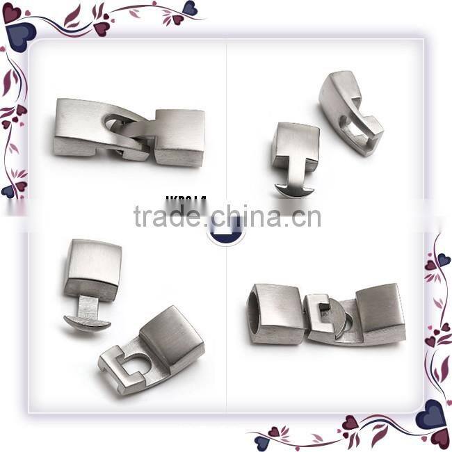 Stainless steel jewelry findings magnetic bracelet clasp unique closure