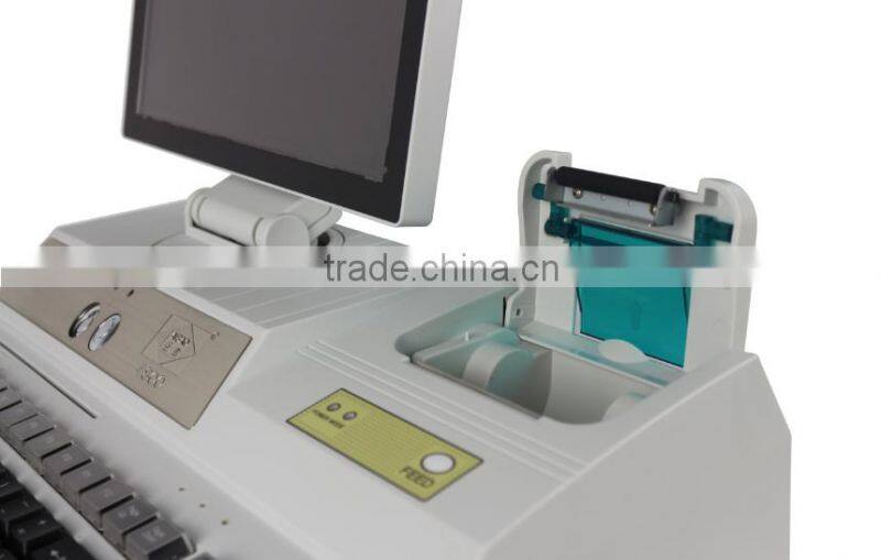 built in receipt printer POS Machine/brand new keyboard POS System