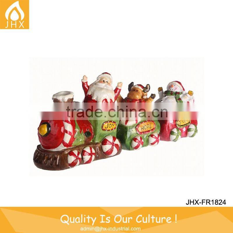Promotional Outdoor Colorful Electrical Resin Snowman Figurines