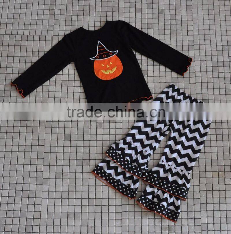 traditional holiday kids girl cotton thanksgiving turkey outfits