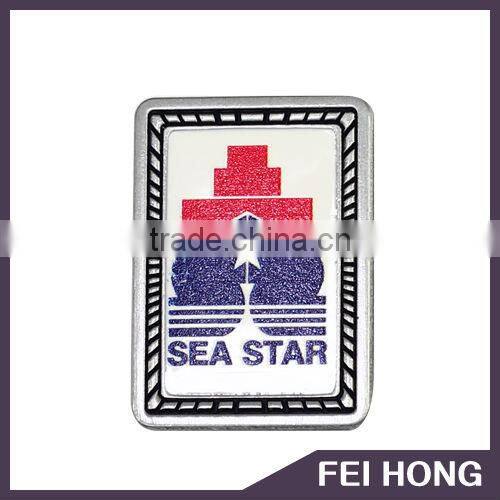 Low MOQ Coloured digital printed button pins with Custom Logo Design