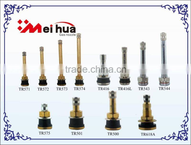 V3.20.4 O-Ring Seal Clamp-in Brass Truck Tire Valve Stem
