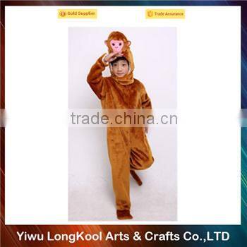 Best selling high quality kids carnival stage performance mascot costume monkey animal costume