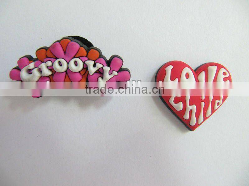 Hot sale Style plastic Shoe Accessories Flowers