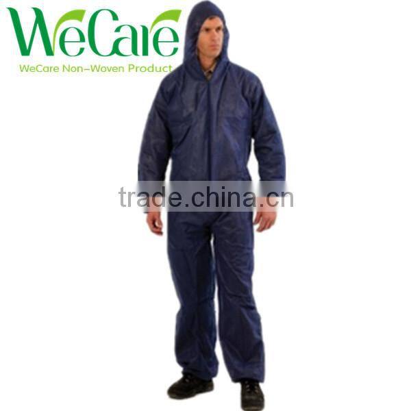 Disposable non woven dark blue workwear 2015 hot products